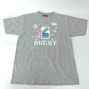 【中古】カンタベリー ラグビー IRB TOSHIBAジュニアワールドチャンピオンシップ2009 Tシャツ XL メンズ CANTERBURY