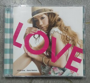 DSC-699 LOVE one.Kana Nishino DVD無し