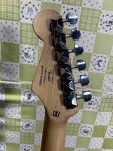 【J45】fender STRATOCASTER squier エレキギター　s/n ICS17010529【音出し確認のみ、精度は不明】郵便１７０サイズ_画像5