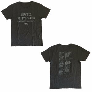 スピッツ spitz Spitzbergen tour 2018 GO!GO!スカンジナビア vol.7 GO!スカ7 Tシャツ ブラック