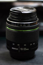 ペンタックス smc Pentax DA 18-55mm F3.5-5.6 AL WR 動作品　Kマウント_画像1