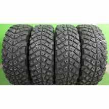 ヨコハマ GEOLANDAR M/T 109Q 日本製 31x10.50R15 4本SET◆2003年製スパイクタイヤ◆中古 ピン抜けあり◆白石区手渡し可◆6013002C12SK20_画像1