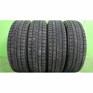 ブリヂストン BLIZZAK VRX2 155/65R14 4本SET◆2020年製7~8分山スタッドレス◆中古 特筆すべき損傷はなし◆白石区手渡し可◆ekワゴン等に