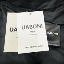 ★★最高級EU製＆定価10万◆UABONI*Paris*ダウンベスト*ユアボニ*パリ発◆グースダウン90％ 高級 個性 防寒防風 撥水加工 男女兼用 L/48_画像10