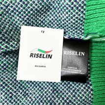 最高級ヨーロッパ製※定価5万◆ブルガリア発※RISELIN ニットカーディガン 上品 防寒 千鳥格子 スタイリッシュ オシャレ 秋冬 レディース M_画像10