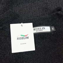 上級ヨーロッパ製※定価5万◆ブルガリア発※RISELIN セーター カシミヤ/ミンク混 ニット 英字 防寒 カジュアル リラックス 定番 L/48サイズ_画像10