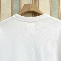 個性 定価2万 FRANKLIN MUSK・アメリカ・ニューヨーク発 半袖Tシャツ 薄手 上質 吸汗 通気 ゆったり スウェット オシャレ 通勤 サイズ1_画像5
