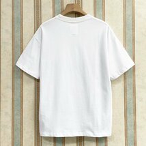 個性 定価2万 FRANKLIN MUSK・アメリカ・ニューヨーク発 半袖Tシャツ 薄手 上質 吸汗 通気 ゆったり スウェット オシャレ 通勤 サイズ1_画像2