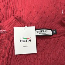 高級ヨーロッパ製※定価5万◆ブルガリア発※RISELIN セーター 暖かい ケーブル編み ゆったり ソフト 保温 個性 秋冬 定番 人気 L/48サイズ_画像9