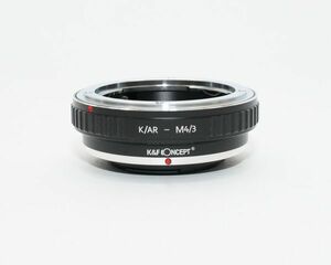 K&F コニカ AR-m4/3マイクロフォーサーズ マウントアダプター ar-m43 (KFM43) B