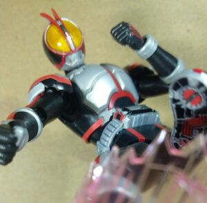 バンダイ　フィギュアライズ6　仮面ライダーファイズ　仮面ライダー555　組立済