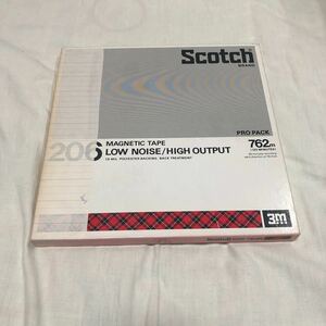 Scotch オープンリールテープ 10号 メタル 206 -762R PROPACK 2トラック19録音