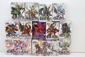 34JD●SDガンダム BB戦士 三国伝 12点セット まとめ 呂布トールギス 貂蝉キュベレイ＆武将座 曹操ガンダム 司馬懿サザビー など 未組立