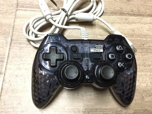 ★動作品即決★PS3 ホリ　ミニ　コントローラー　連射機能付き　ブラック