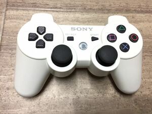 ★美品即決★分解清掃済み★PS3 SONY純正品 コントローラー デュアルショック3 ホワイト