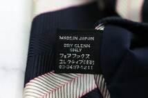 ドレイクス シルク ビームス ハンドメイド 英製生地 日本製 ブランド ネクタイ メンズ ネイビー DRAKES_画像6