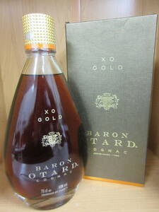 ★☆73247 BARON OTARD XO GOLD バロン オタール XO ゴールド コニャック ブランデー 箱入 未開封 古酒 700ml 40%☆★