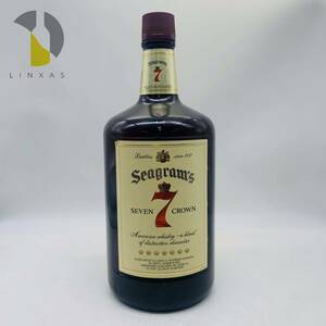 【未開栓】SEAGRAM'S 7 シーグラム セブン クラウン アメリカンウイスキー 1750ml 40% WH44456