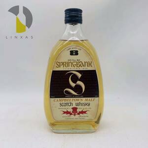 【未開栓】SPRINGBANK スプリングバンク 8年 キャンベルタウン モルト スコッチ ウイスキー 特級 古酒 750ml 43％ WH45447