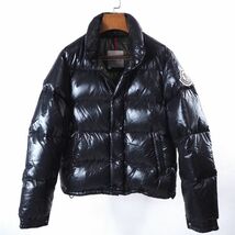 3-ZL002 モンクレール MONCLER EVEREST 国内正規品 ダウンジャケット ブラック サイズ2 メンズ_画像1