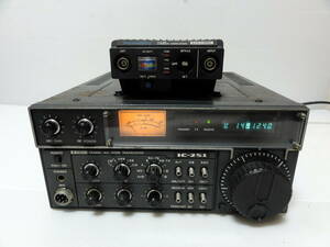 ICOM IC-251 アイコム 144MHz ALL MODE TRANSCEIVER w/DAIWA LA20 リニアアンプ 2m オールモード アマチュア無線 現状品 ジャンク扱い