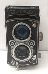 【498】ROLLEIFLEX/ローライフレックス SYNCHRO-COMPUR FRANKE＆HEIDECKE Heidosmat 1：2.8/75 Tessar 1：3.5 ｆ＝75㎜ シャッター〇 希少