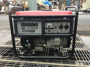 新ダイワ shindaiwa EGR2600 発電機 (動作確認済み)