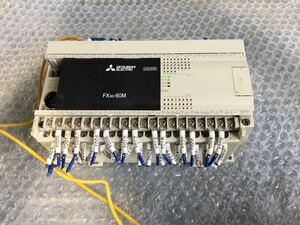 [KM49] MITSUBISHI MELSEC FX3G-60M/ FX3G-60MT/DS (動作保証)