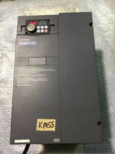 [KM55] MITSUBISHI ELECTRIC FR-F720-18.5K 3PH AC200-220V (動作保証)