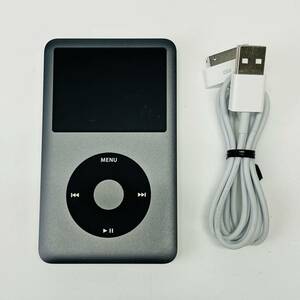 ☆送料無料・1円〜☆ Apple iPod classic 160GB 本体 A1238 アップル アイポッドクラシック 動作品 ①