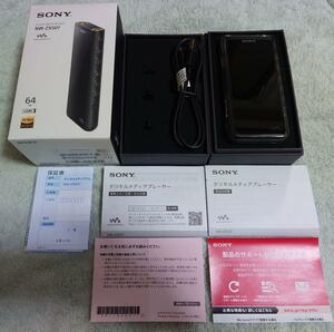 SONY WALKMAN NW-ZX507 クリアケース付 