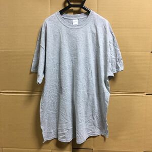 GILDAN スポーツグレー XLサイズ 灰色 半袖無地Tシャツ ポケット無し 6.0oz ギルダン.