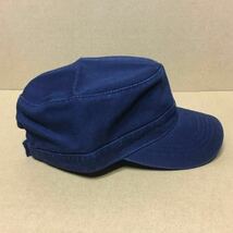 OTTO ワークキャップ ネイビー 紺色 NAVY オットー CAP ウォッシュ加工 ミリタリー アメカジ 帽子 USA ツイルコットン アメリカ 無地★_画像2