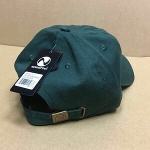 NEWHATTAN ツイルコットン ダークグリーン キャップ 深緑 DARK GREEN ニューハッタン ロータイプ コットン 帽子