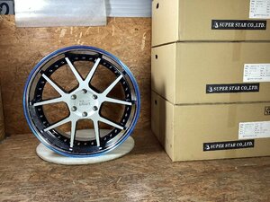 【送料無料】Leoンハルト ジーニス シュタイン 24Inch 10.0J 6/139.7 +43 Loディスク Sonicクォーツ 300LandCruiser ◆希少◆