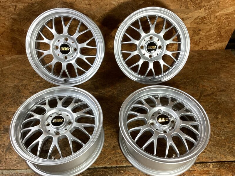 【送料無料】BBS RG-F RG524 15インチ 6.0J 4/100 +40 SL 1台分◆訳アリ特価◆アクア ヤリス ヴィッツ デミオ bB 等 人気 鍛造