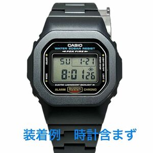 DW-5600E用 メタルベゼル・ブレスレット ライトブラック 新品