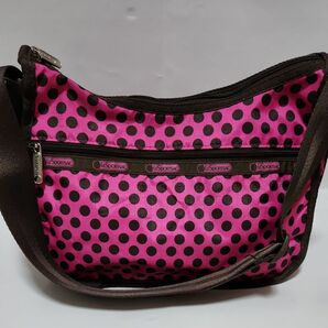 【美品】LeSportsac ショルダーバッグ CLASSIC HOBO レスポートサック クラシックホーボー