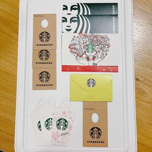 スターバックス　ギフト用　ケース　タグ　セット STARBUCKS