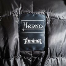 J2855P　▼HERNO Laminar ヘルノ ラミナー▼　GORE-TEX ダウン トレンチコート カーキブラウン 46 / ダウンジャケット PI071UL 秋冬 rb mks_画像8