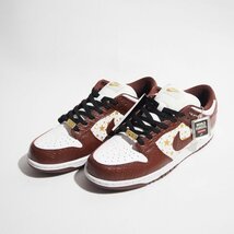 K2933R52 ●NIKE SB × Supreme シュプリーム● 新品 DH3228-103 DUNK LOW OG QS ダンク スニーカー スター ブラウン 星 11/29cm rb _画像2