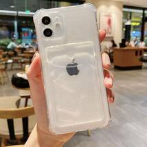 iphone12ケース カーバー TPU 可愛　お洒落　韓国　　軽量 ケース 耐衝撃 透明　白1_画像8