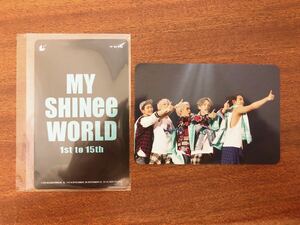 映画「MY SHINee WORLD」ムビチケ+トレカ