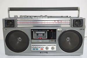Victor ラジオカセットレコーダー RC-M50 ビクター昭和レトロ AM FM 手渡し可能