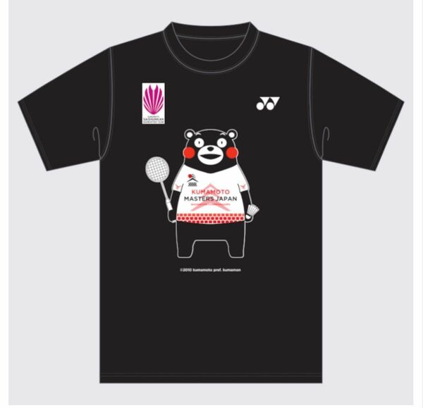 熊本マスターズジャパン ロゴTシャツ（ブラック）