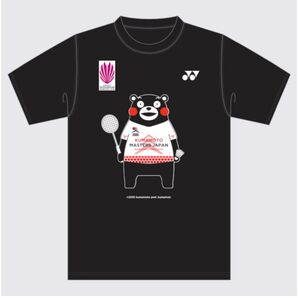 熊本マスターズジャパン ロゴTシャツ（ブラック）