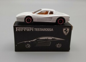 【トミカ】91-2　フェラーリテスタロッサ　”ホワイト“　1/60スケール【ガリバー特注品】