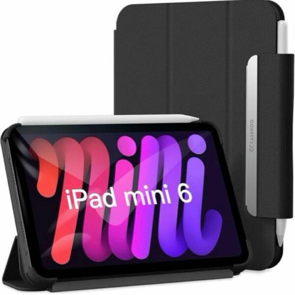 iPad mini6 ケース ハイブリッド 保護 ケース 8.3インチ ブラック