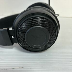 Razer Kraken Black ゲーミングヘッドセット アナログ接続 PS5 PS4 PC Switch スマートフォン 冷却ジェルパッド 動作確認済み S-063の画像5