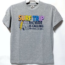 超特価/未使用【サイズ=140cm】ノーブランド/子供/半袖/Tシャツ/胸囲=65~72cm/杢gray_画像1